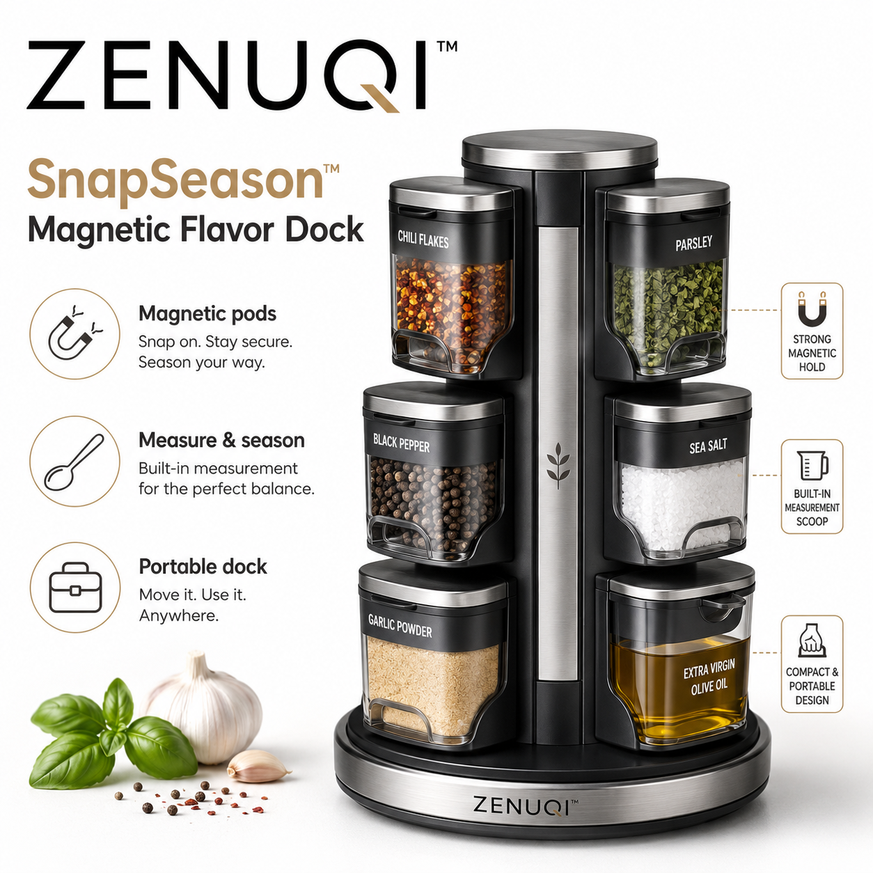 ZENUQI™  Magnetic Flavor Dock
